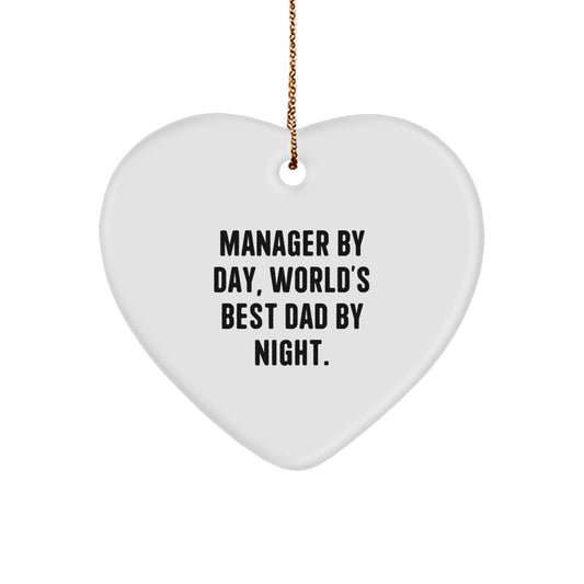 Manager Christmas Ornament Gift for Teens – Surprise Keepsake - Image 1