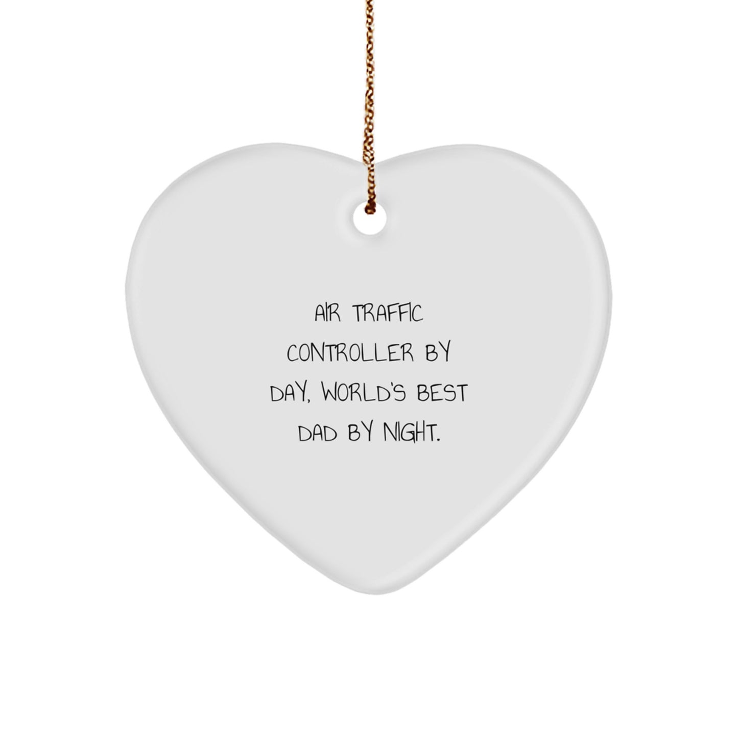 Proud Air Traffic Controller Christmas Ornament for Roommates Gift - Image 1