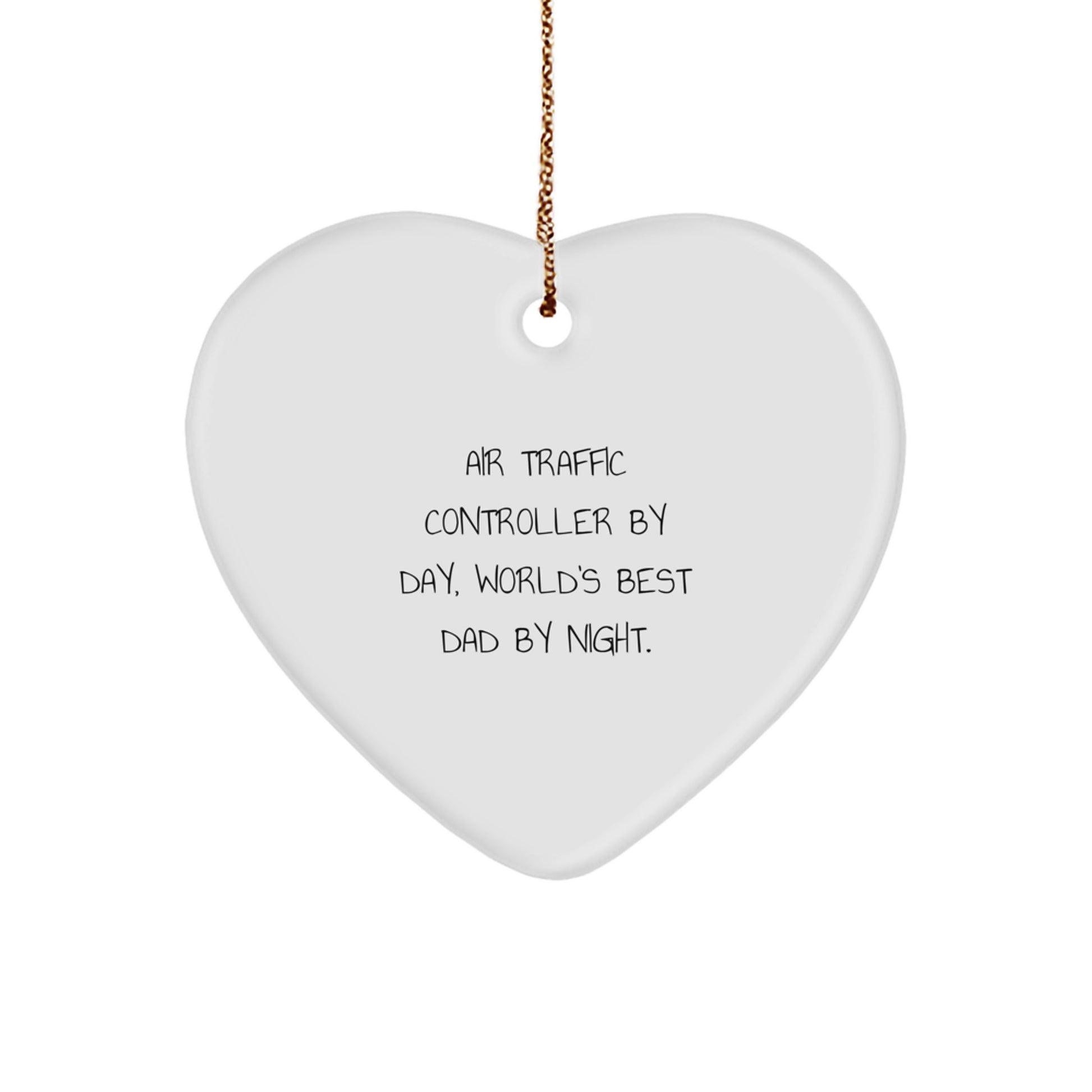 Proud Air Traffic Controller Christmas Ornament for Roommates Gift - Image 1