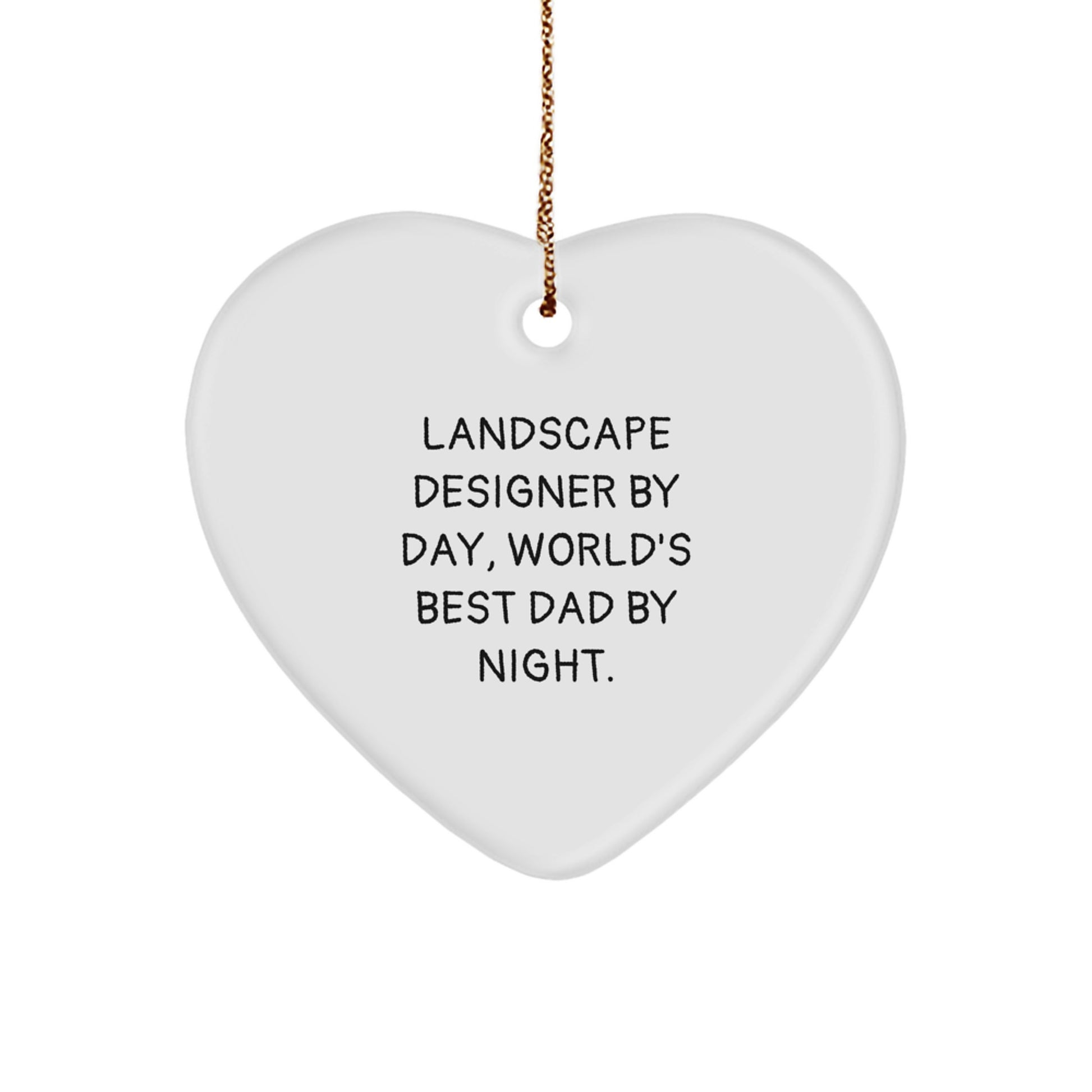 Landscape Designer Favorite Christmas Ornament for Kids Gift - Image 1
