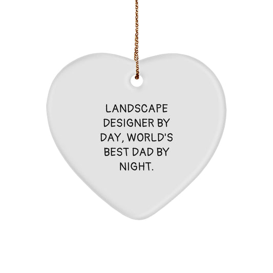 Landscape Designer Favorite Christmas Ornament for Kids Gift - Image 1