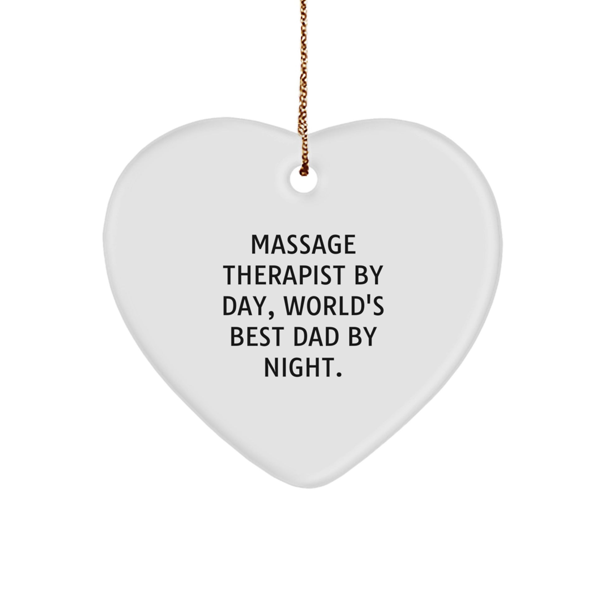Christmas Gift for Her Present Massage Therapist by Day, World's Best - Image 1