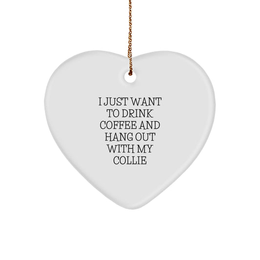 Funny Collie Dog Lover Gifts from Men Women Friends to Collie Dog Owners on Christmas Unique Gifts - Image 1