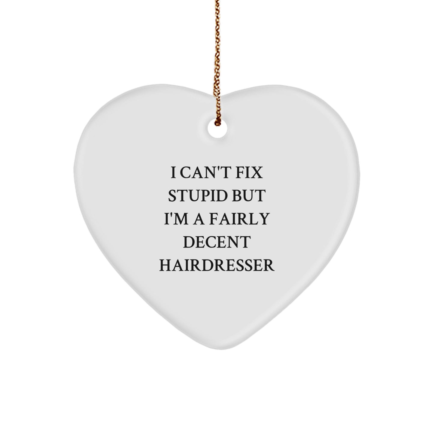 Funny Hairdresser Gifts from Men, Women or Friends for Hairdresser, Unique Christmas Unique Gifts for Hairdresser Friends - Image 1