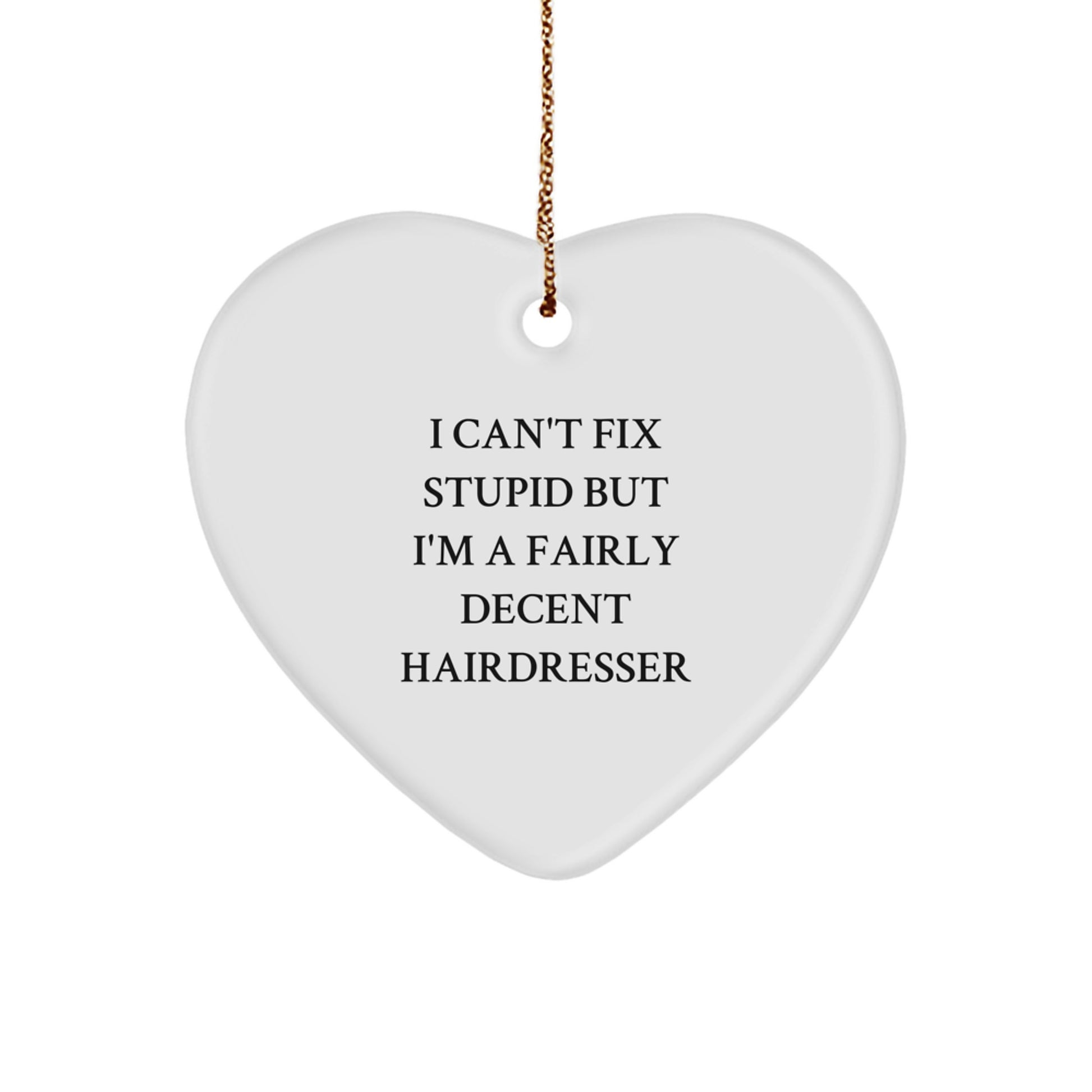 Funny Hairdresser Gifts from Men, Women or Friends for Hairdresser, Unique Christmas Unique Gifts for Hairdresser Friends - Image 1