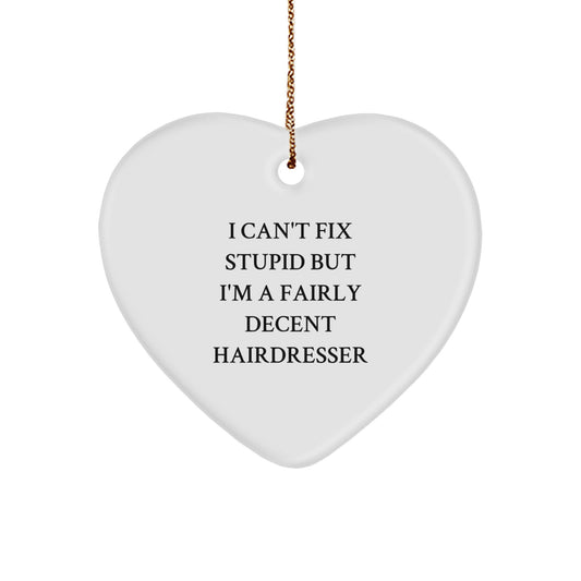 Funny Hairdresser Gifts from Men, Women or Friends for Hairdresser, Unique Christmas Unique Gifts for Hairdresser Friends - Image 1