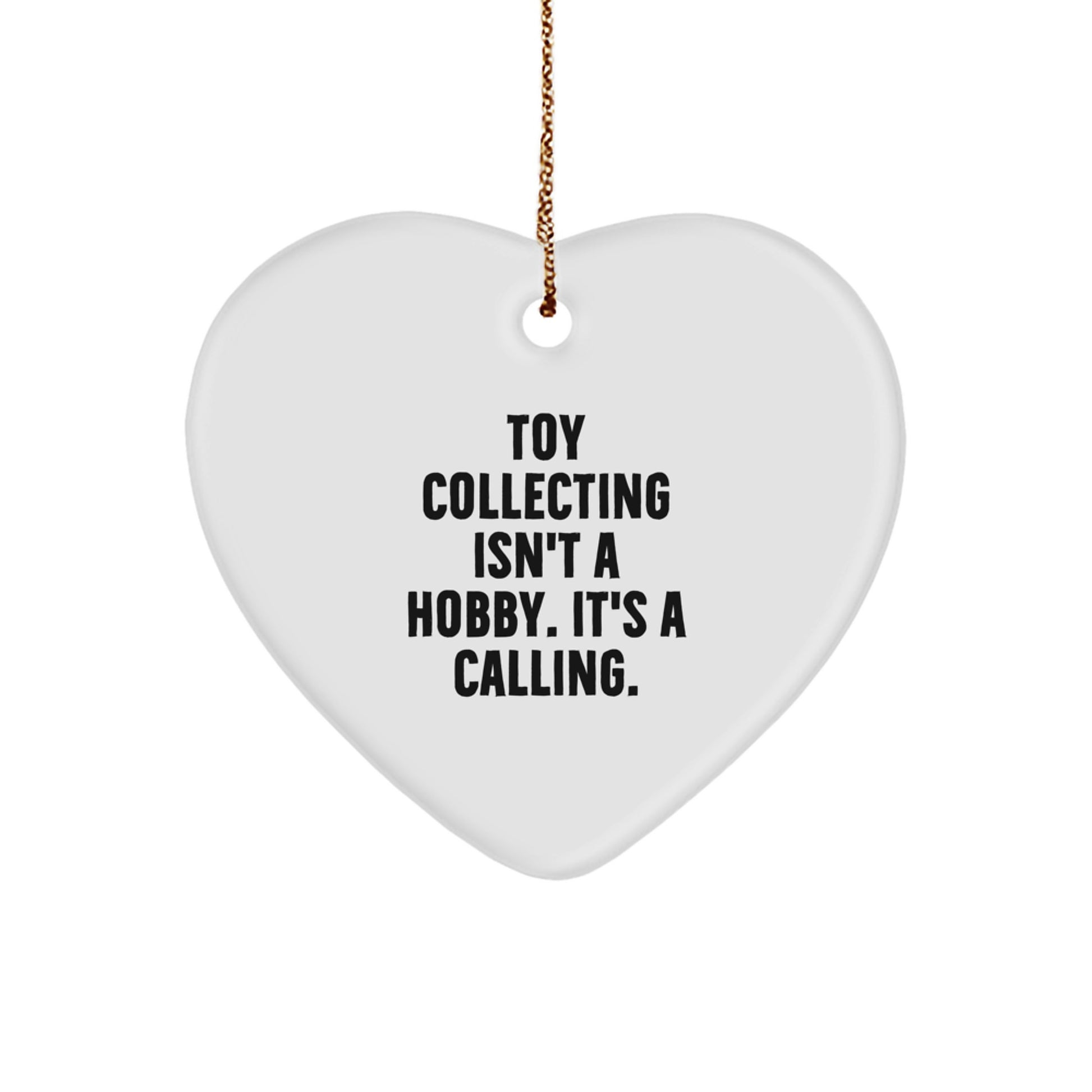 Funny Toy Collecting Gift for Friends and Family Members, Heart Ornament, Christmas Unique Gifts from Men to Women, Heart Shaped Decor - Image 1