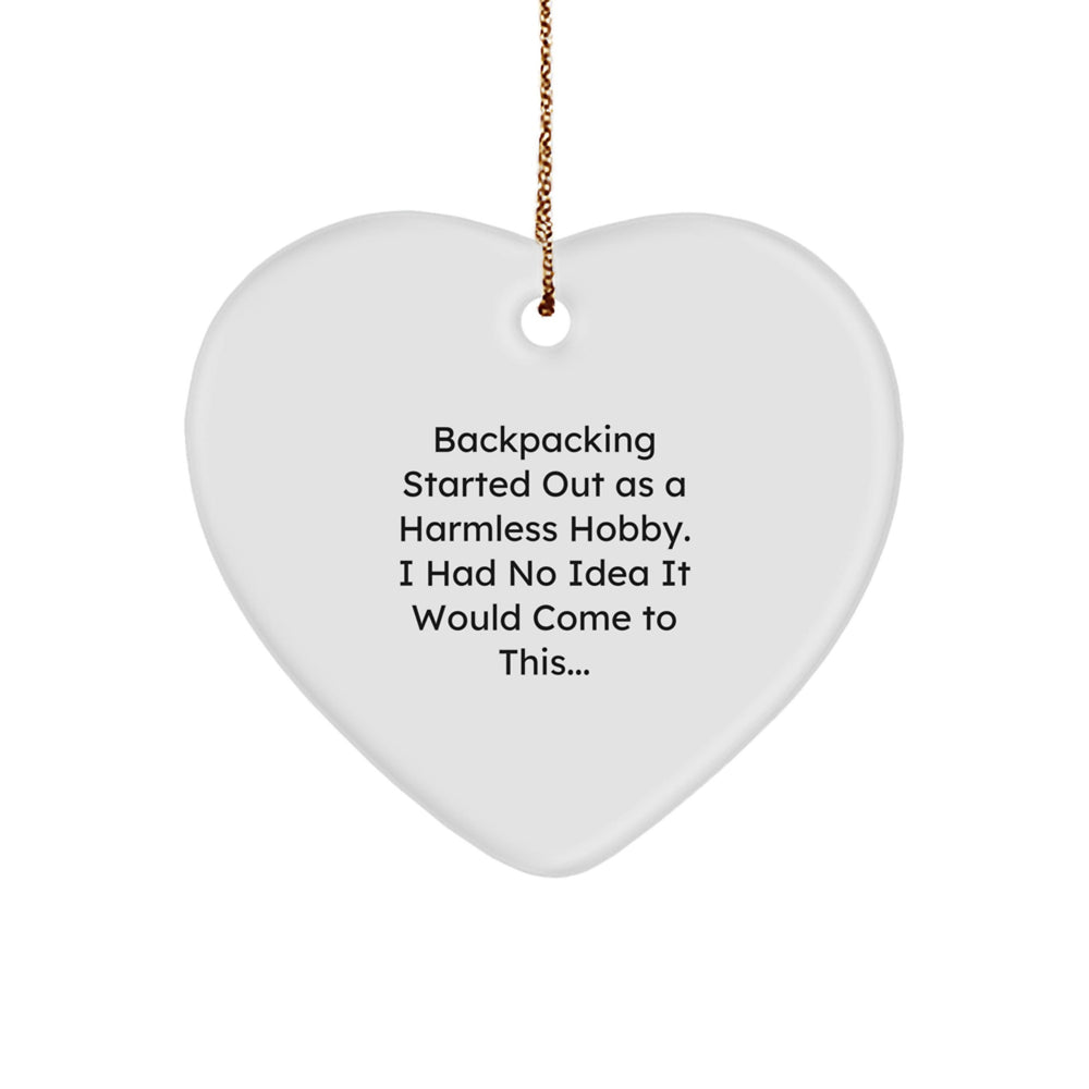 Funny Backpacking Gifts for Friends - Sent from Adventurous Men - Christmas Unique Gifts - Image 1