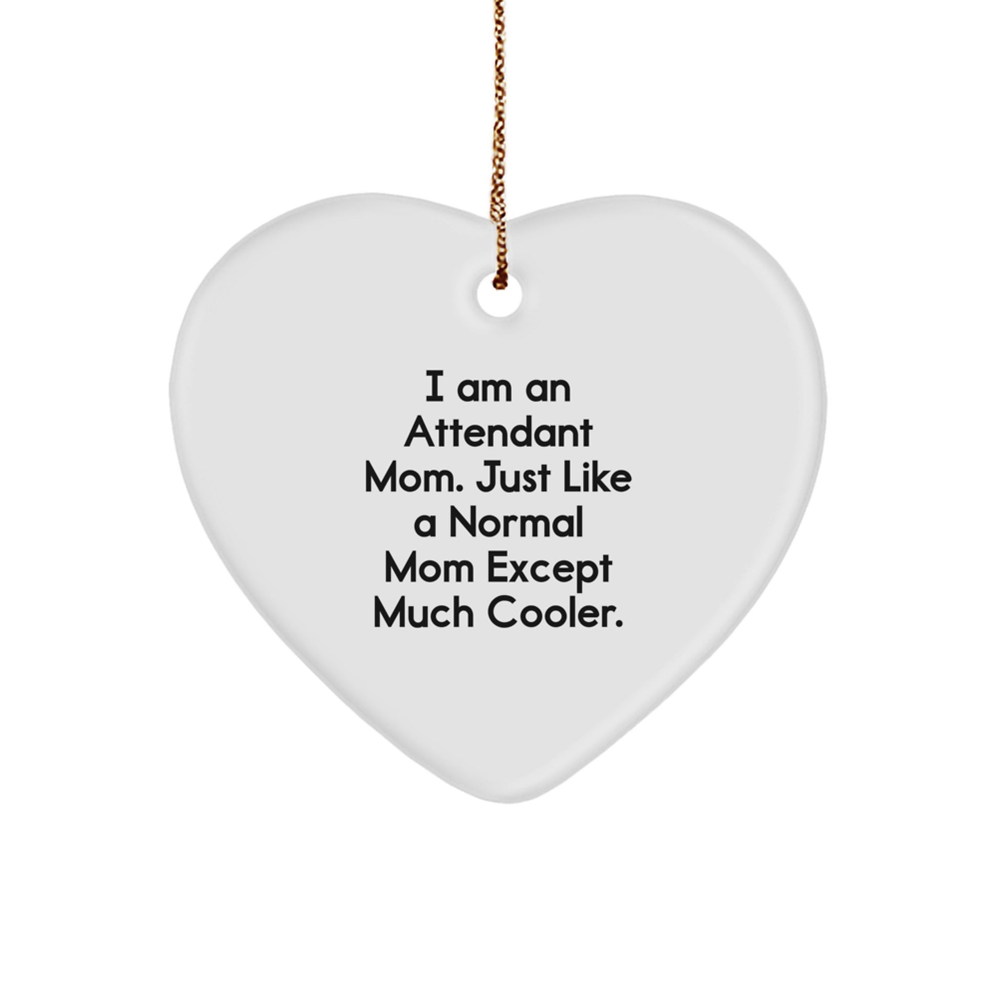 Funny Attendant Mom Gifts from Men to Women on Christmas Unique Gifts - Image 1