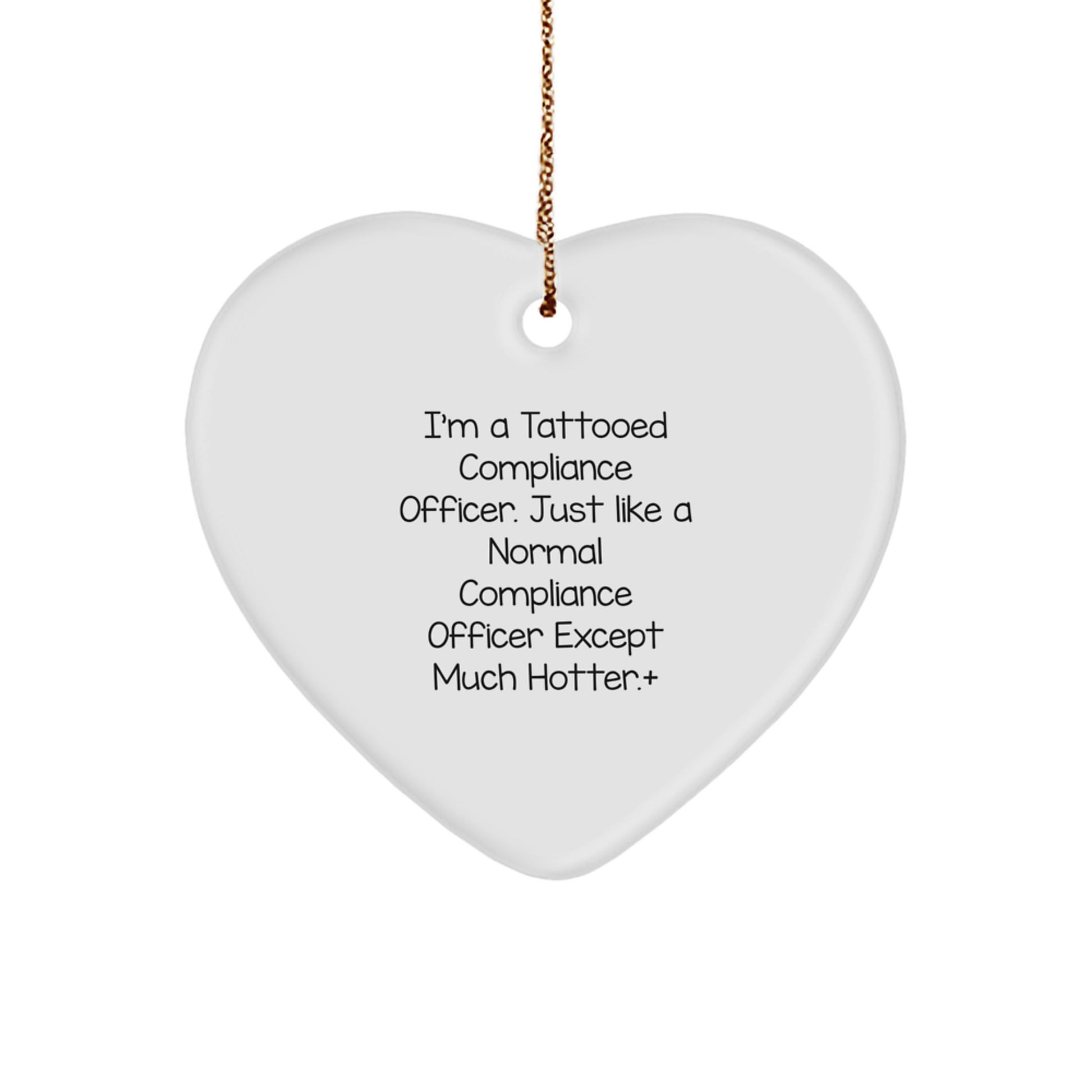 Funny Compliance Officer Gifts from Friends - I'm A Tattooed Compliance Officer Gifts for Men - Image 1