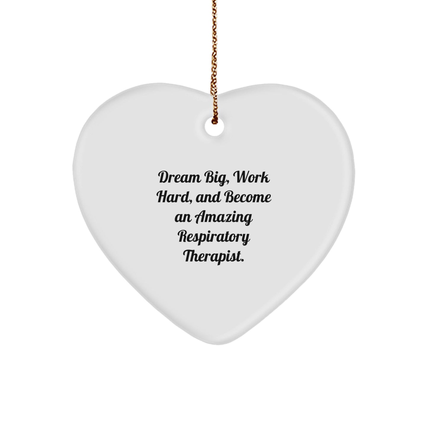 Inspirational Gifts from Friends, Family, or Coworkers for Amazing Respiratory Therapists - Christmas Unique Ornaments for Men or Women. - Image 1