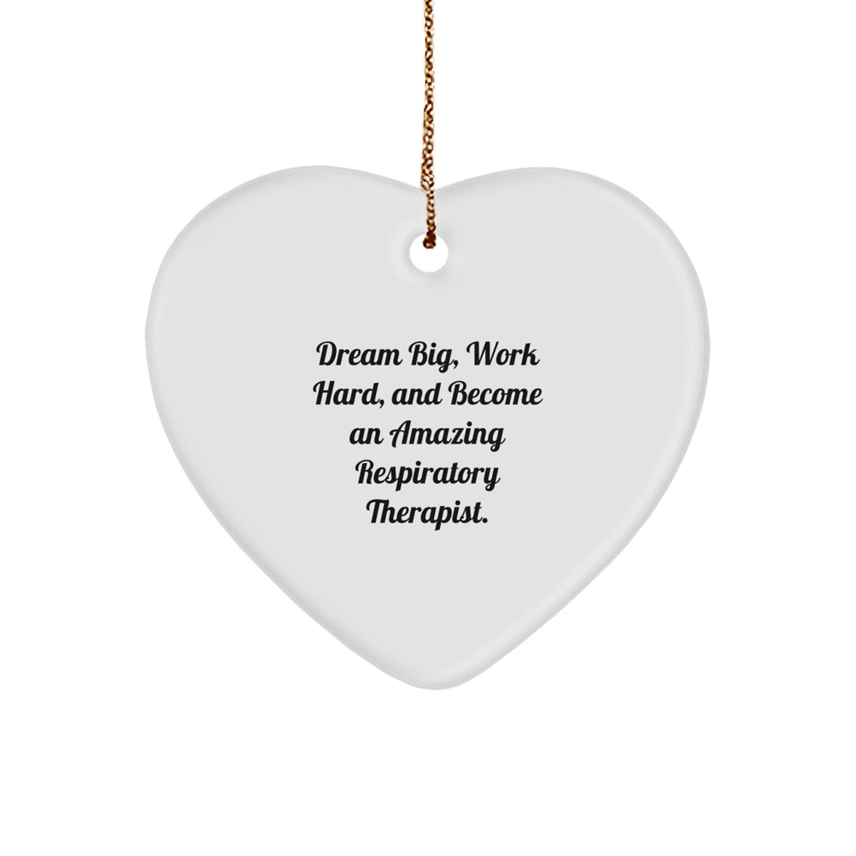 Inspirational Gifts from Friends, Family, or Coworkers for Amazing Respiratory Therapists - Christmas Unique Ornaments for Men or Women. - Image 1