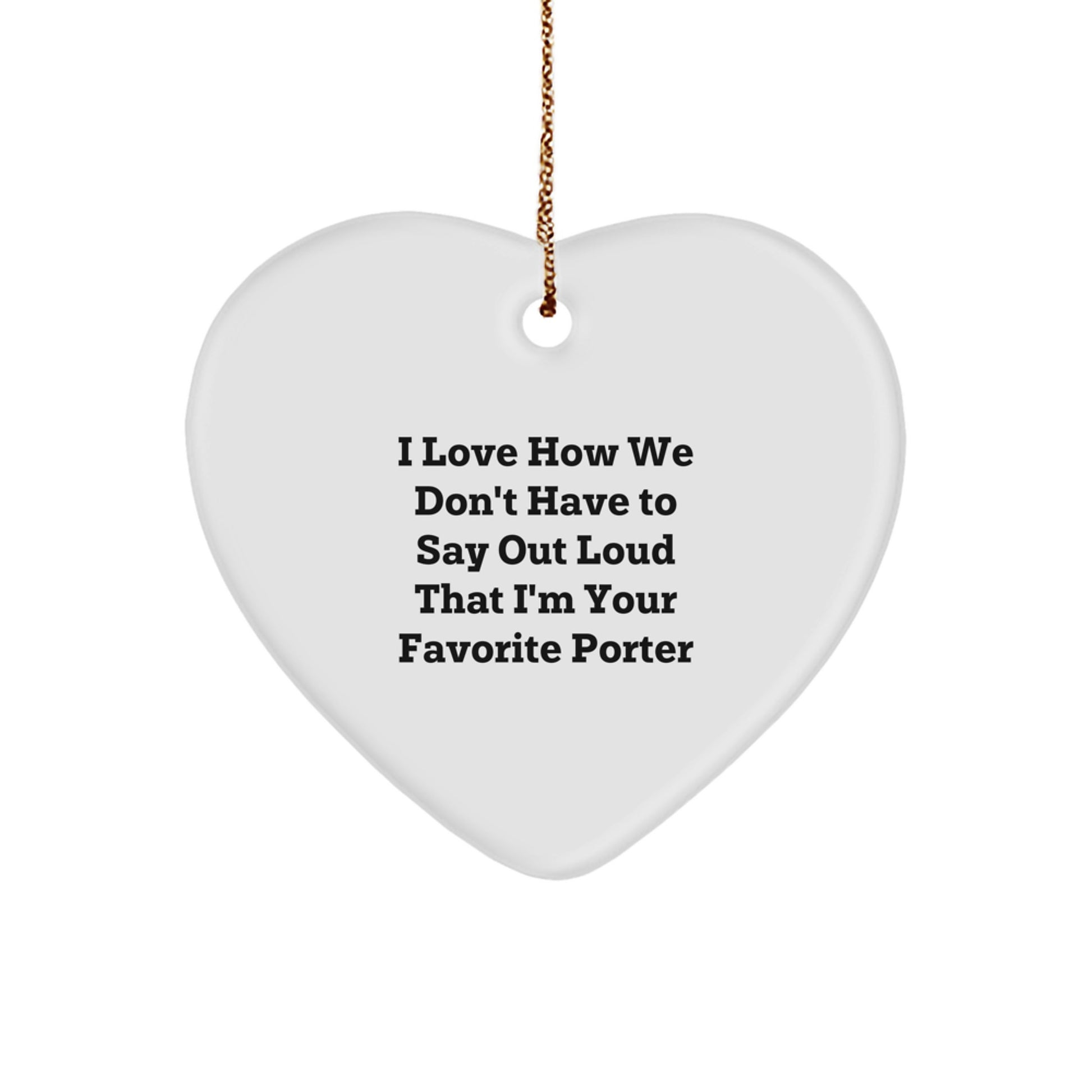 Funny Porter Gifts from Men to Porter for Christmas Unique Gifts - Image 1