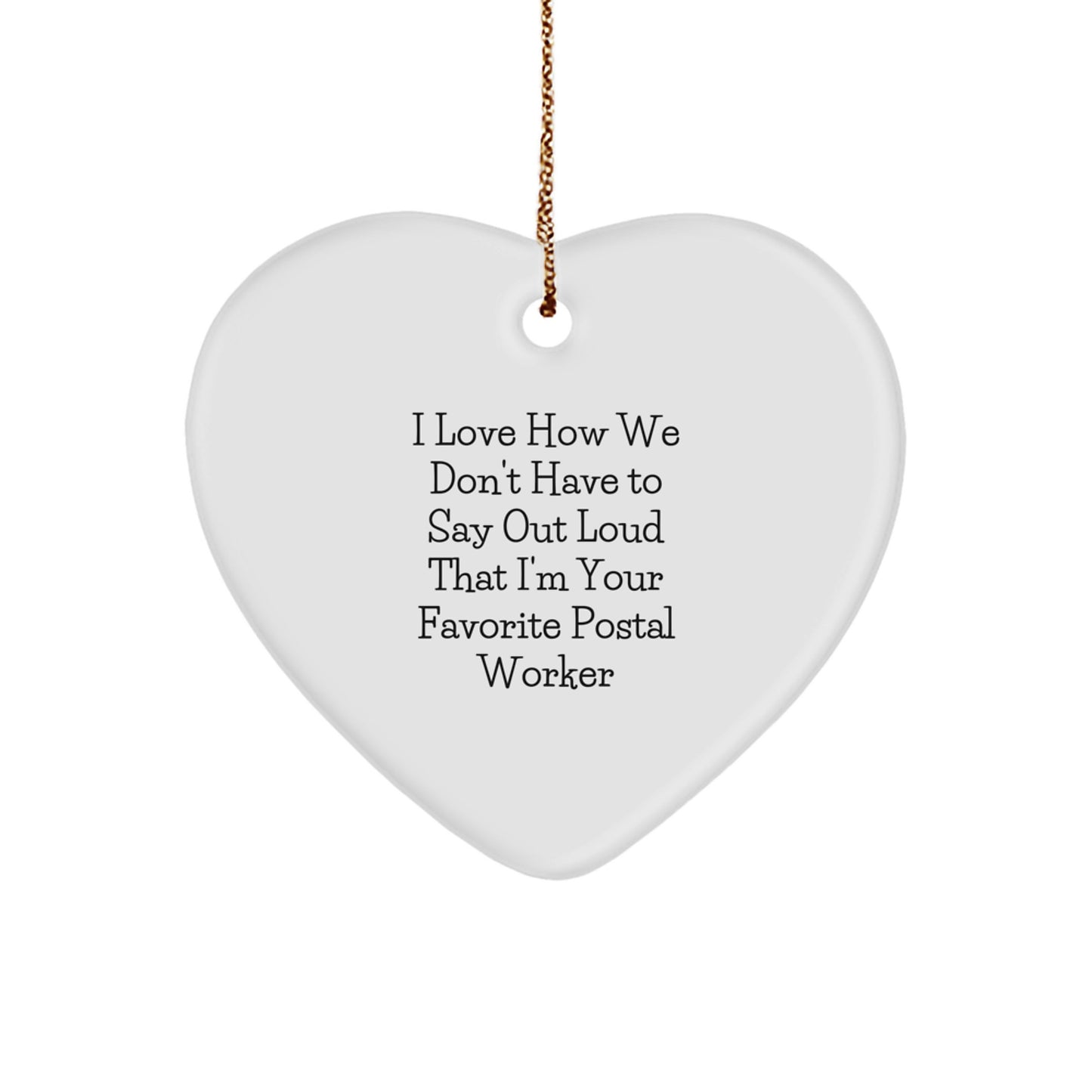 Funny Postal Worker Gifts from Friends Unique Christmas Unique Gifts for Postal Worker Men - Image 1