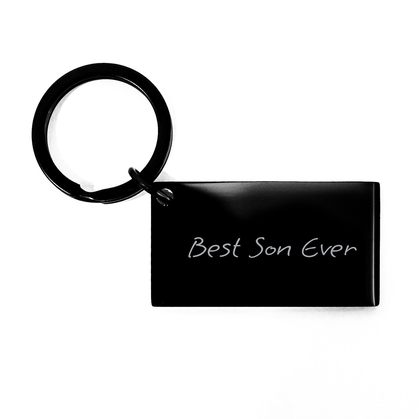 Son Keepsake Keychain Birthday Gift for Him Best Son Ever Premium - Image 1