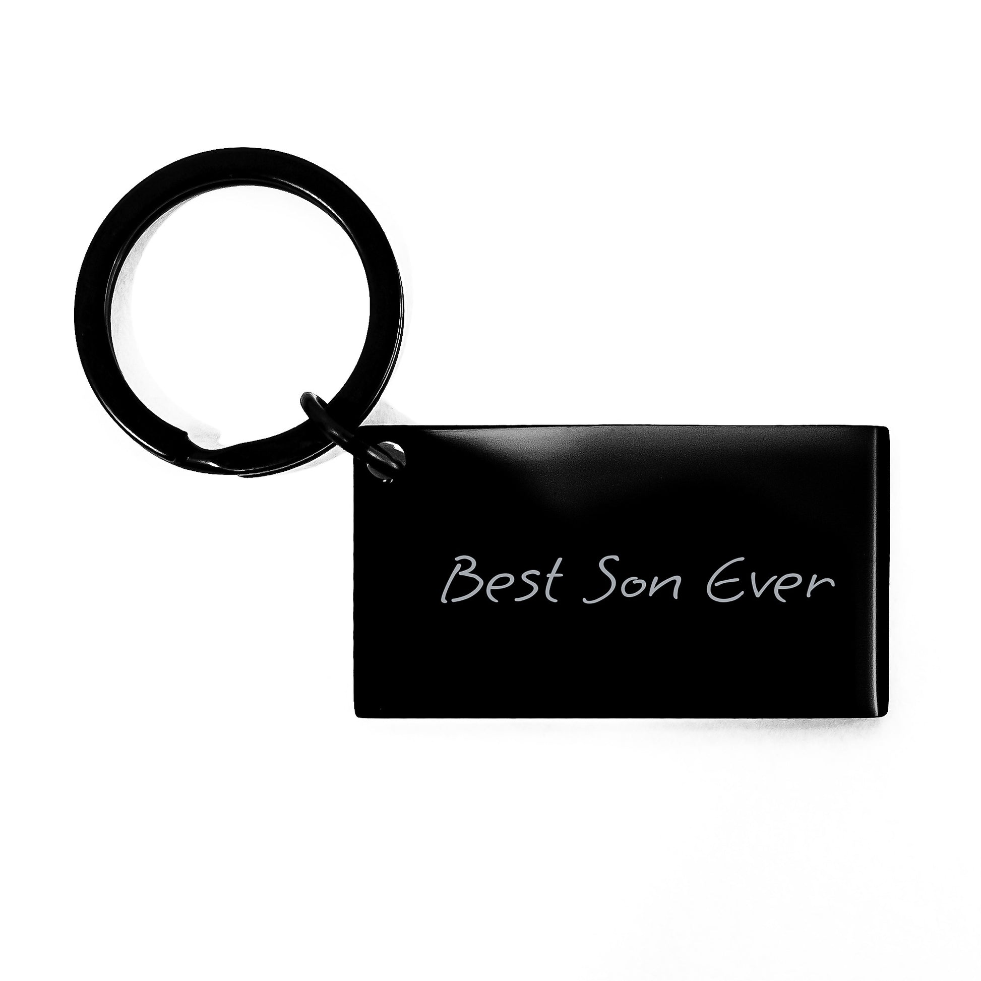 Son Keepsake Keychain Birthday Gift for Him Best Son Ever Premium - Image 1