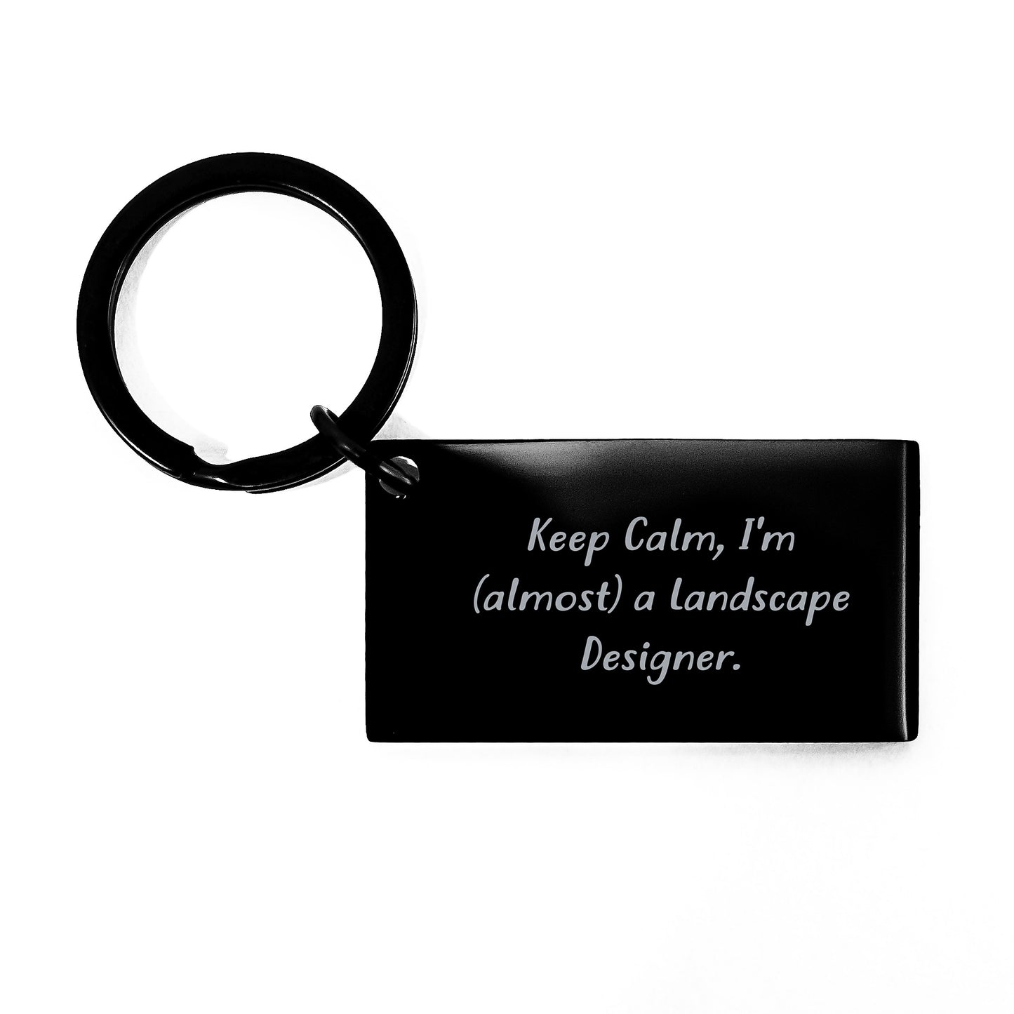 Landscape Designer Keychain Gifts Funny Quote, Birthday Unique Gifts for Men, Women, Coworkers, Family, Friends, Landscape Designer Enthusiasts, Made from Stainless Steel - Image 1