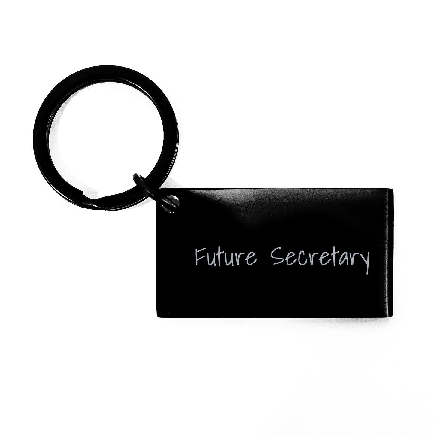 Funny Secretary Keychain Gifts from Friends to Future Secretary Graduation Unique Keychain - Image 1