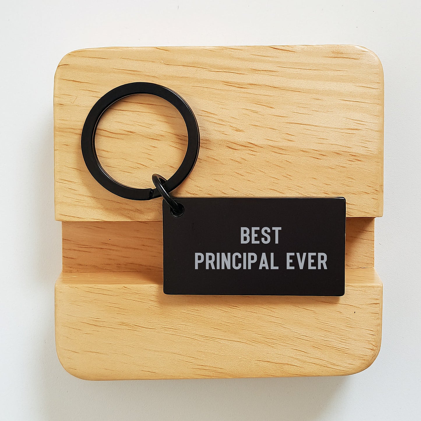 Principal Keepsake Keychain for Him Birthday Gift – Best Principal Ever - Image 2
