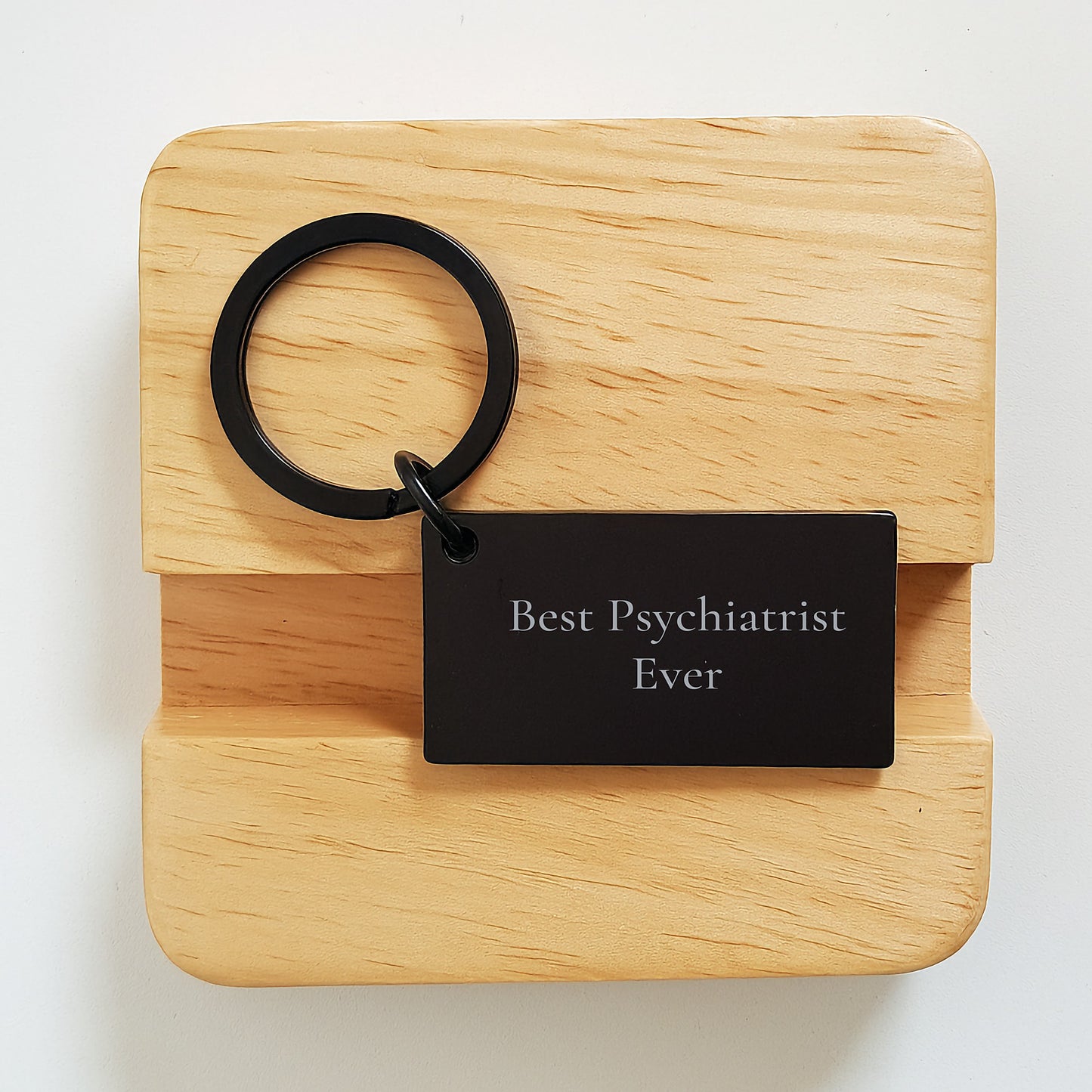 Psychiatrist Keychain for Him Birthday Gift Best Psychiatrist Ever - Image 2