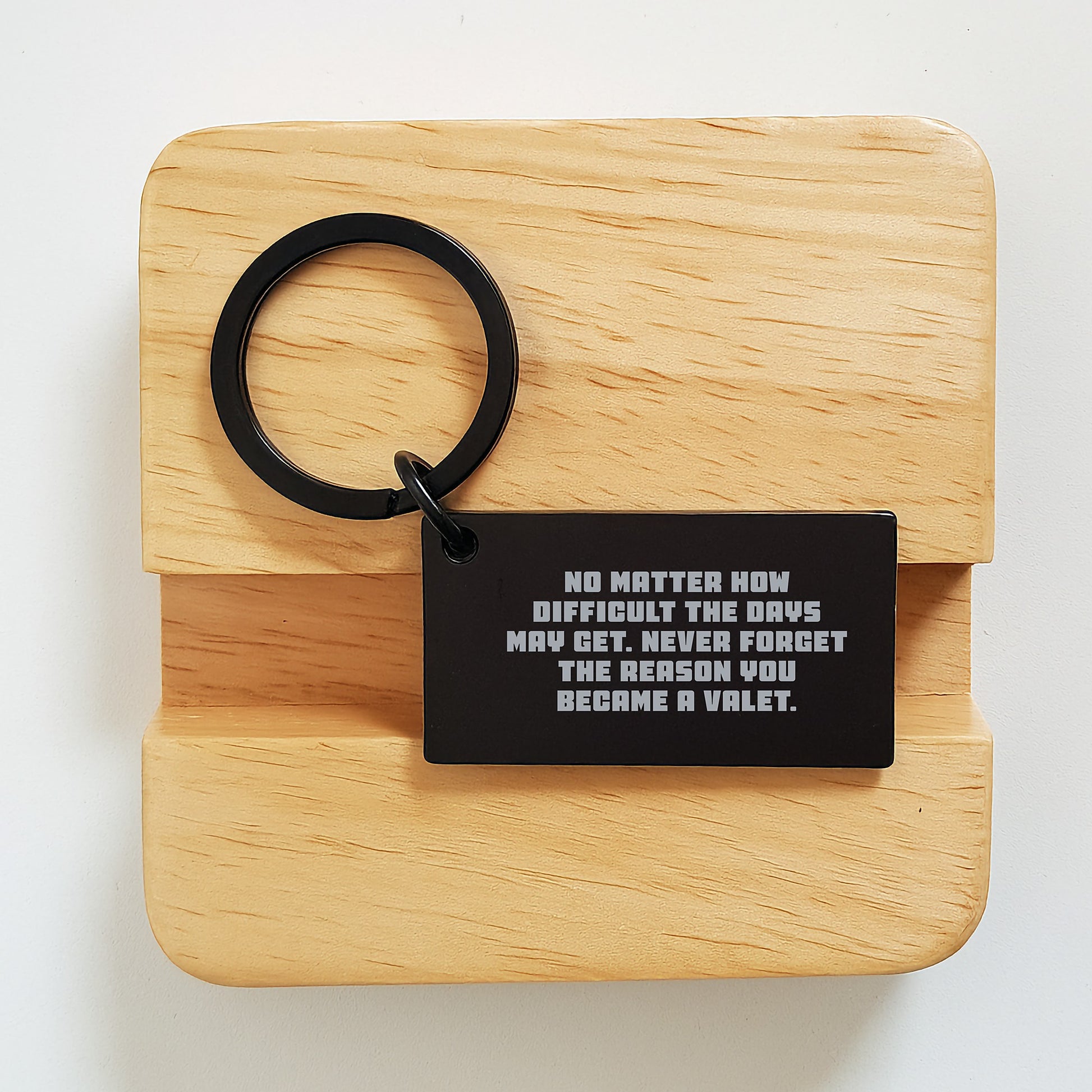 Valet Keychain Inspirational Gifts for Men from Friends on Christmas Unique Keychain - Image 2