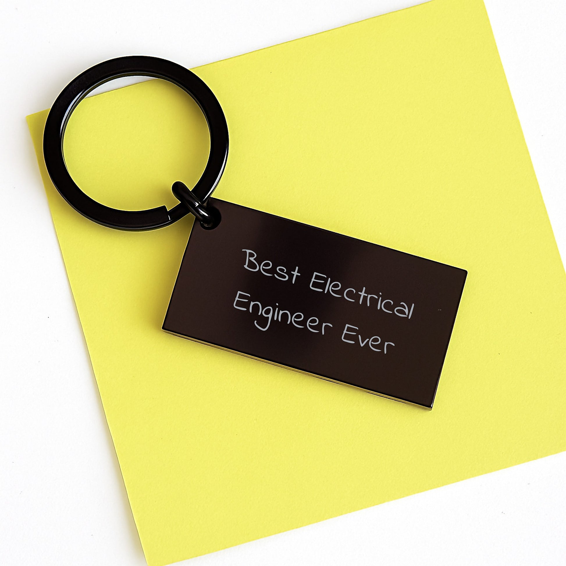 Electrical Engineer Keepsake Keychain Premium Birthday Gift for Him - Image 3