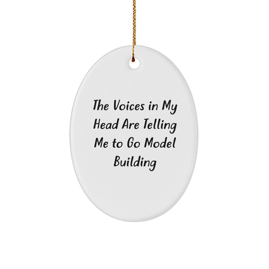 Model Building Christmas Ornament Novelty Playful Gift for Friends - Image 1
