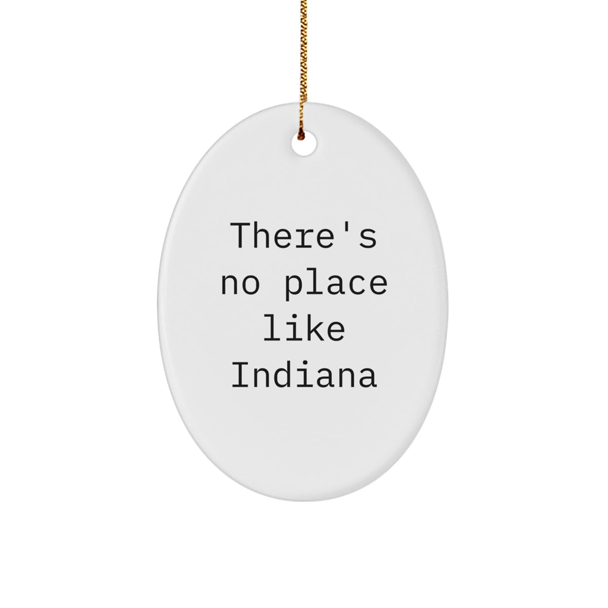Heartwarming Indiana Favorite Christmas Ornament for Happy Kids Gift - Image 1