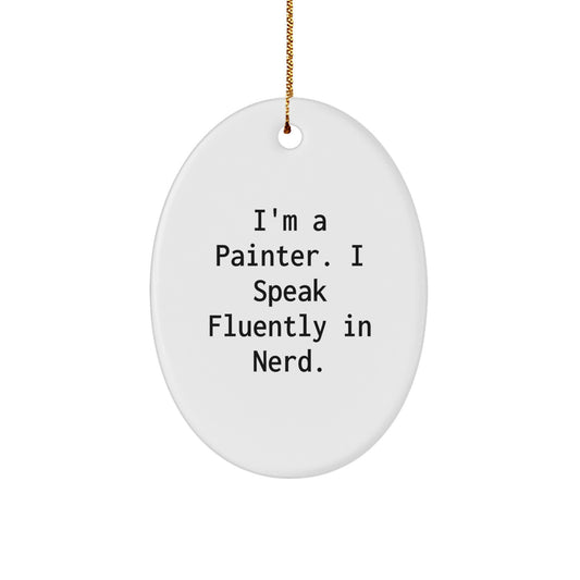 Painter Keepsake Christmas Ornament for Him Gift – Surprise - Image 1