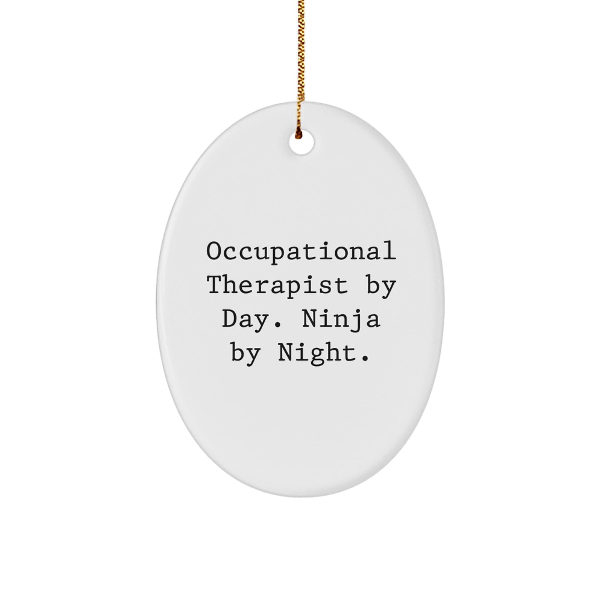 Christmas Unique Gift for Her Occupational Therapist by Day Ninja by Night - Image 1