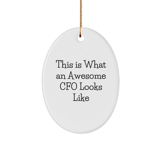 Favorite Cfo Oval Christmas Ornament Keepsake for Kids Holiday Gift - Image 1
