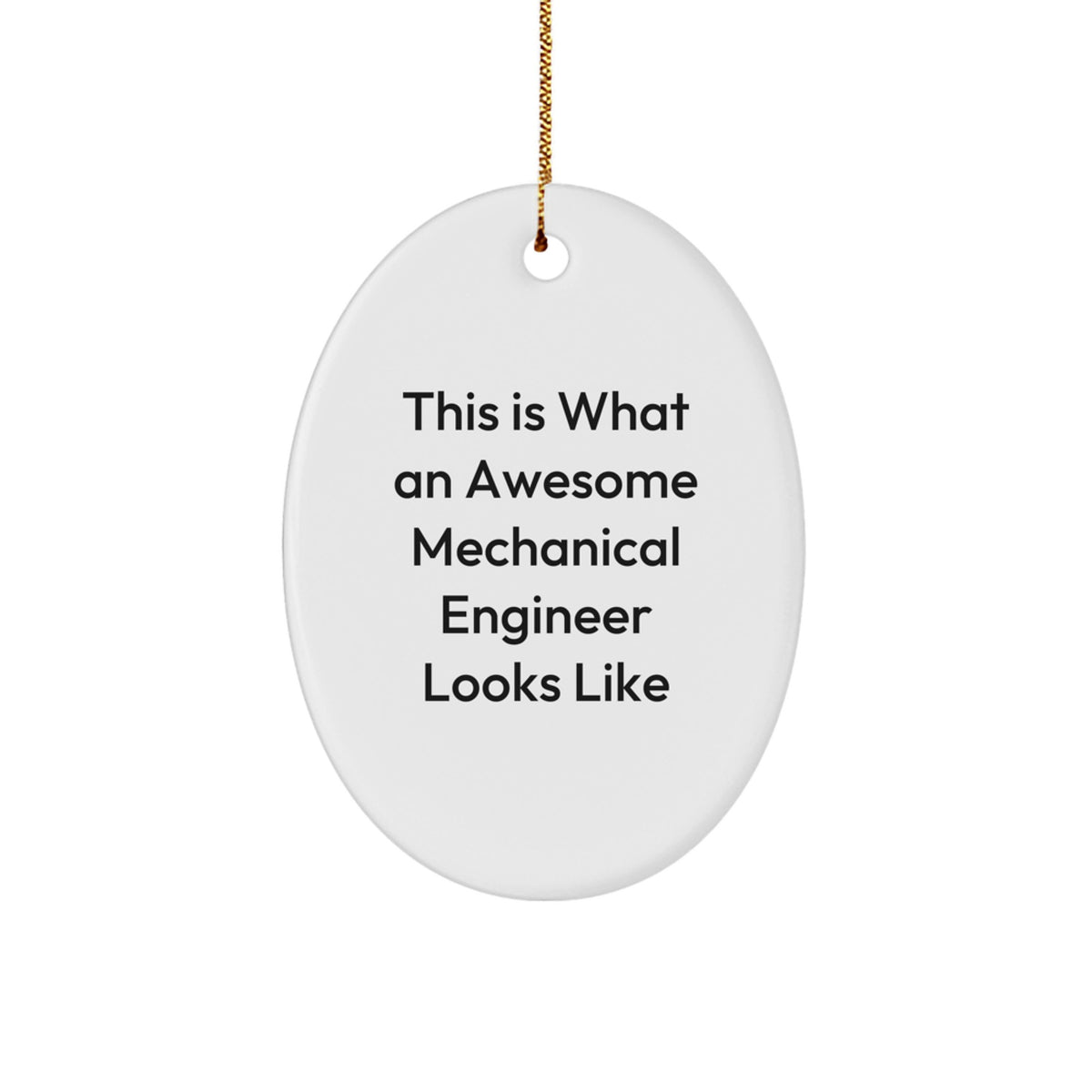 for Family Treasure Mechanical Engineer Christmas Ornament Gift - Image 1