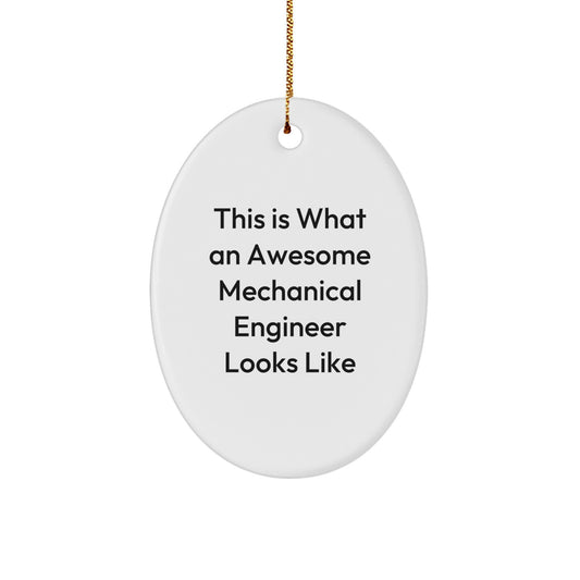 for Family Treasure Mechanical Engineer Christmas Ornament Gift - Image 1