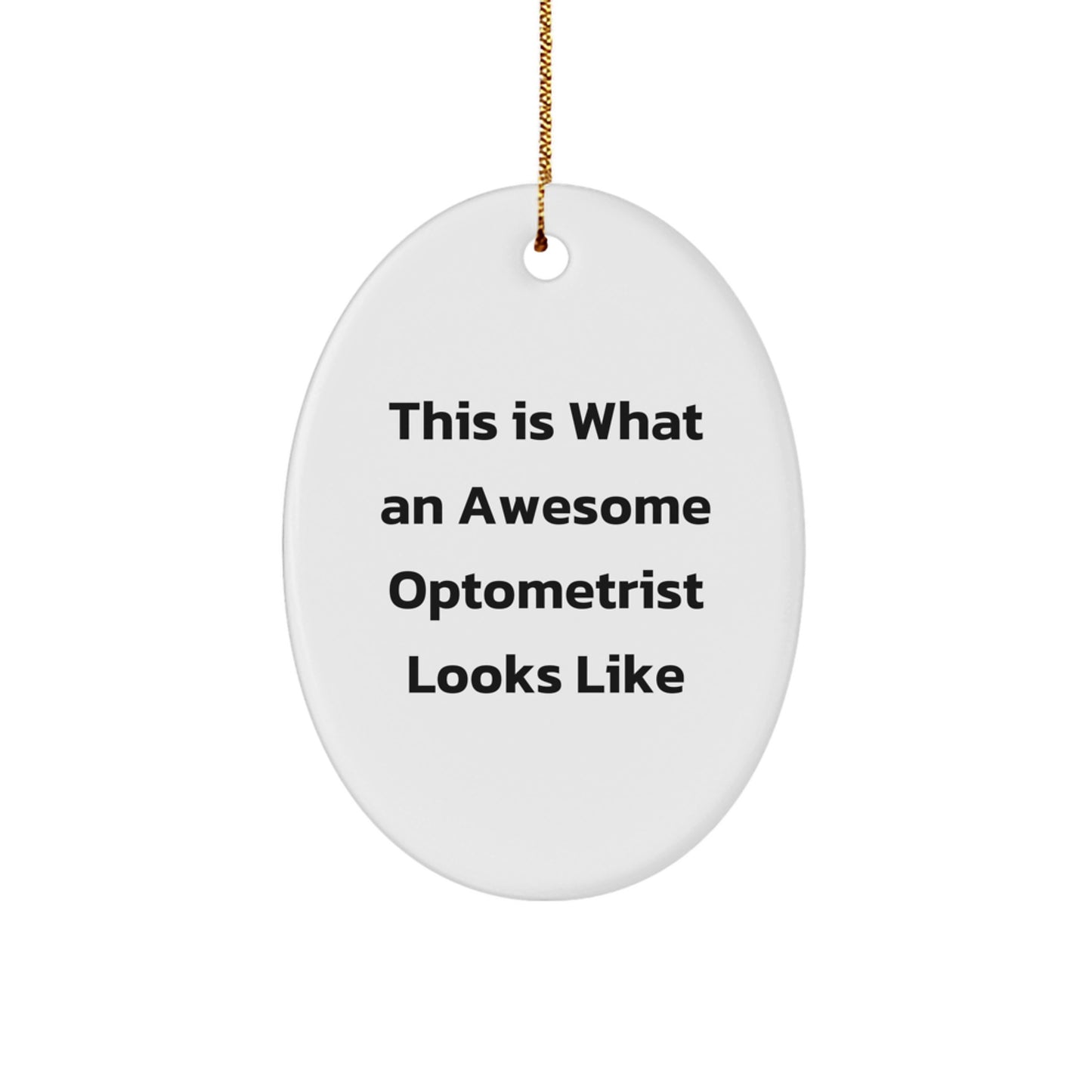 Surprise Optometrist Christmas Ornament for Happy Kids Gift – Awesome Looks - Image 1