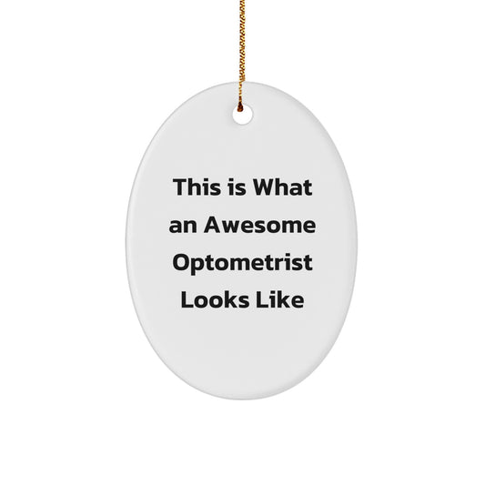 Surprise Optometrist Christmas Ornament for Happy Kids Gift – Awesome Looks - Image 1
