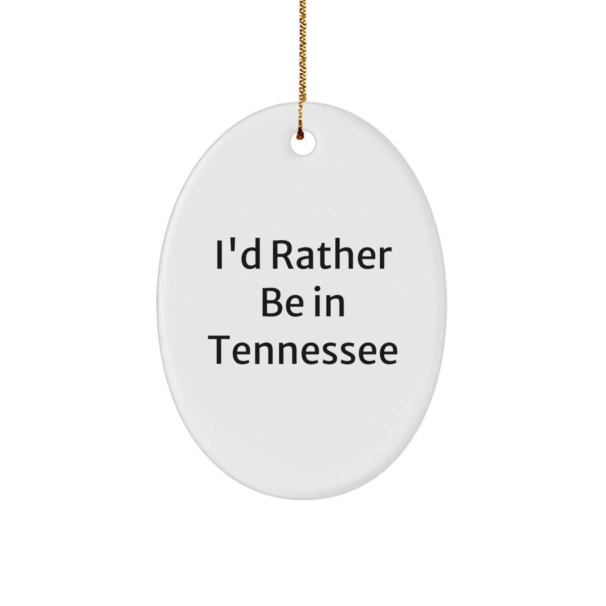 Tennessee Keepsake Christmas Ornament for Him Gift - Image 1