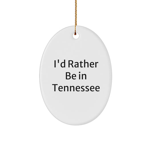 Tennessee Keepsake Christmas Ornament for Him Gift - Image 1