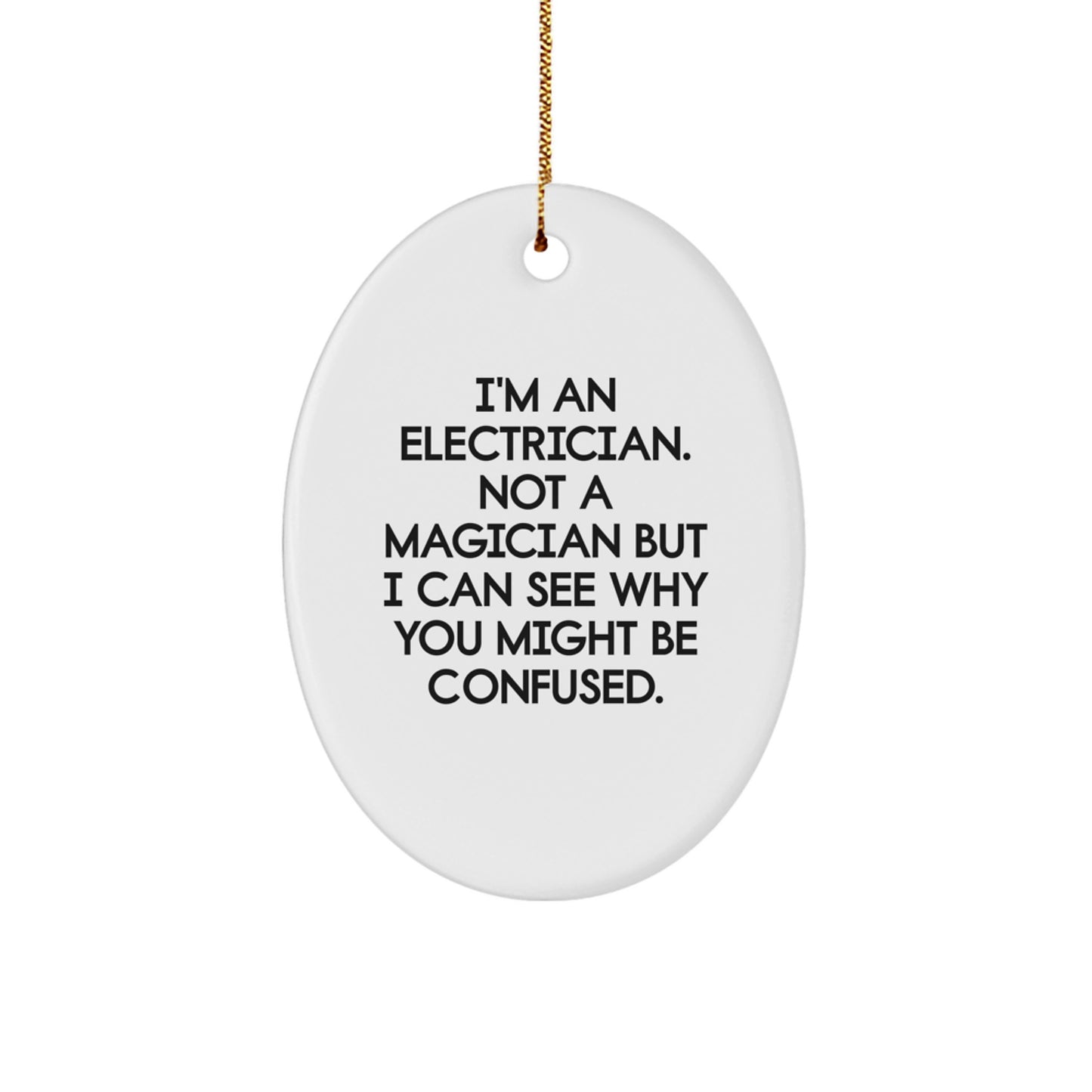 Surprise Your Kids with the Favorite Electrician Christmas Ornament Gift - Image 1