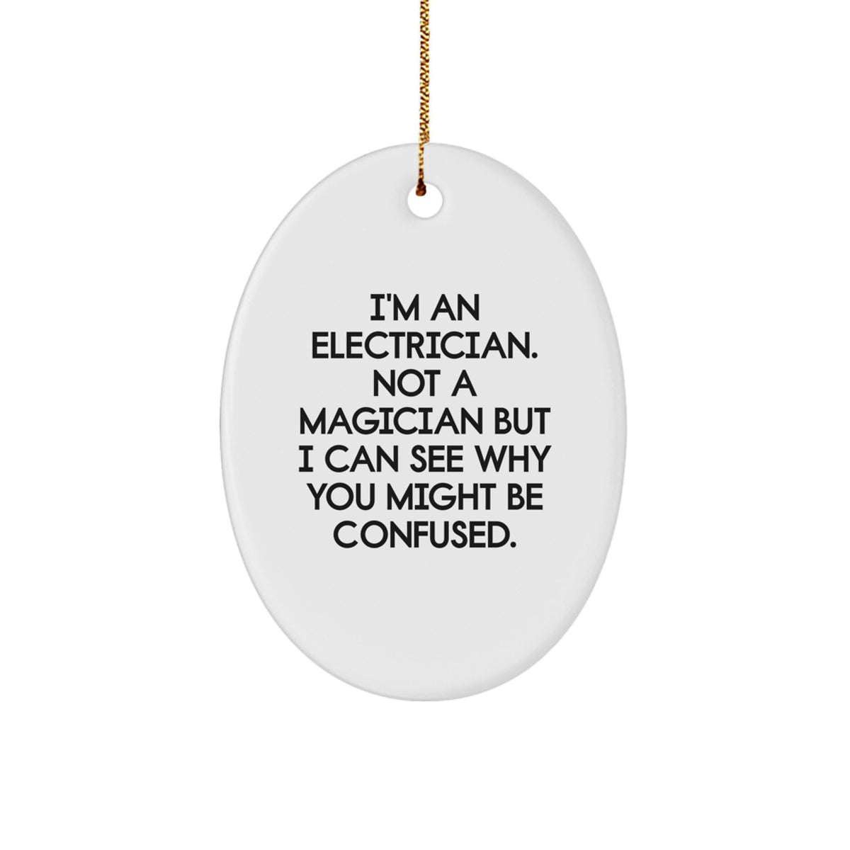 Surprise Your Kids with the Favorite Electrician Christmas Ornament Gift - Image 1