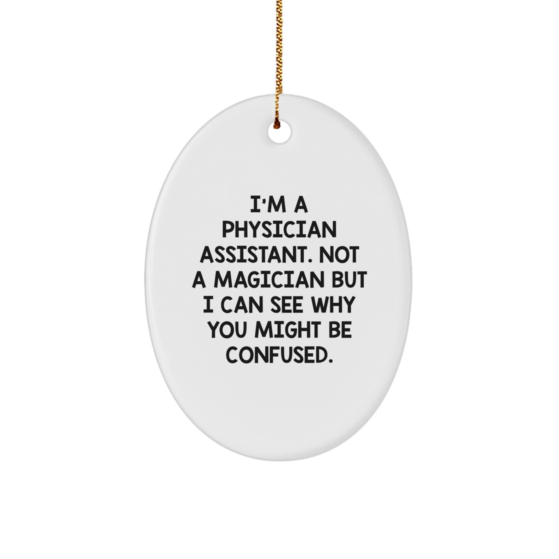Christmas Gift for Her Physician Assistant Keepsake Ornament Present - Image 1