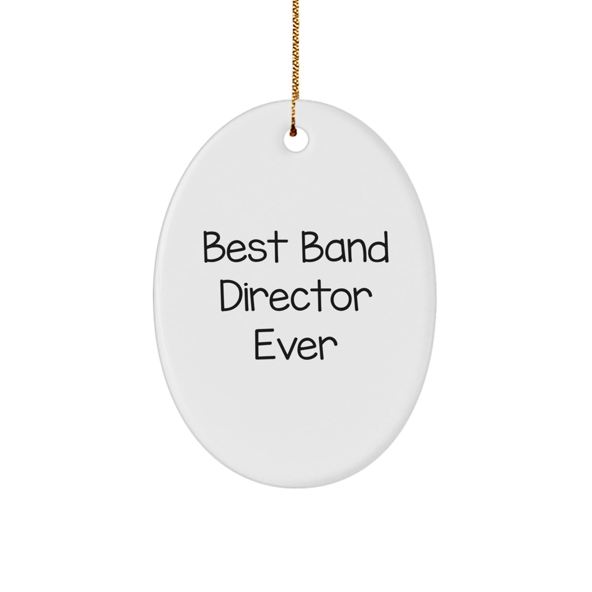 Best Band Director Ever Memento for Roommates Christmas Ornament Gift - Image 1