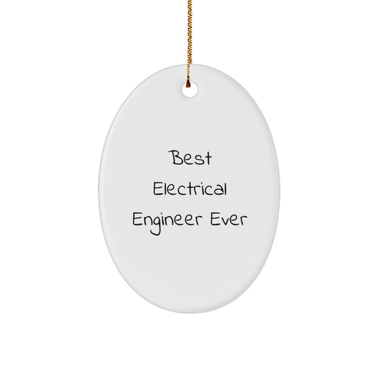 Electrical Engineer Keepsake Christmas Ornament for Him Gift - Image 1