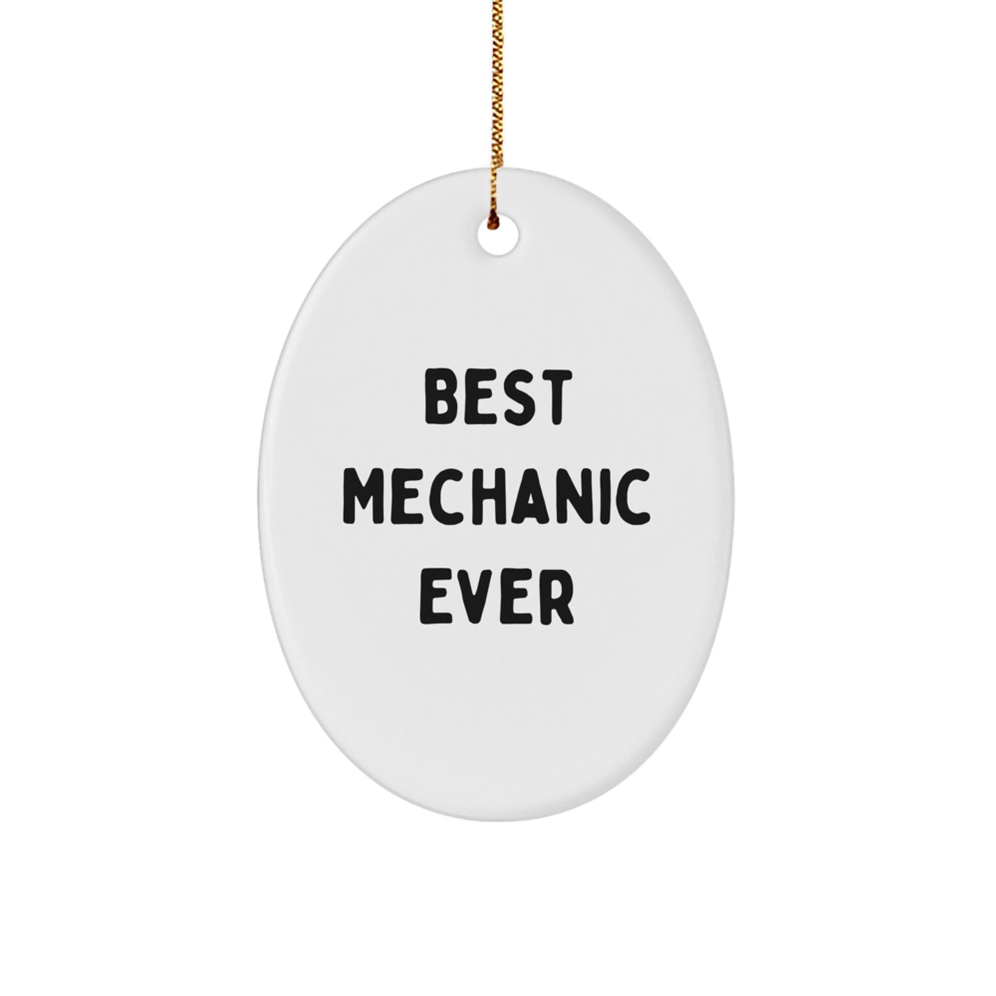 Mechanic Keepsake Christmas Ornament for Him Gift - Image 1