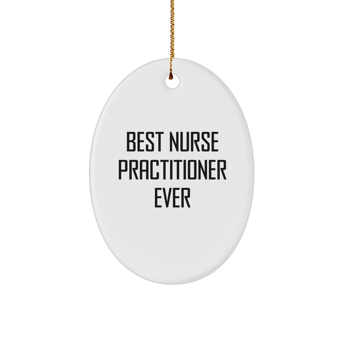 Nurse Practitioner Christmas Ornament for Coworkers Idea Holiday Gift - Image 1
