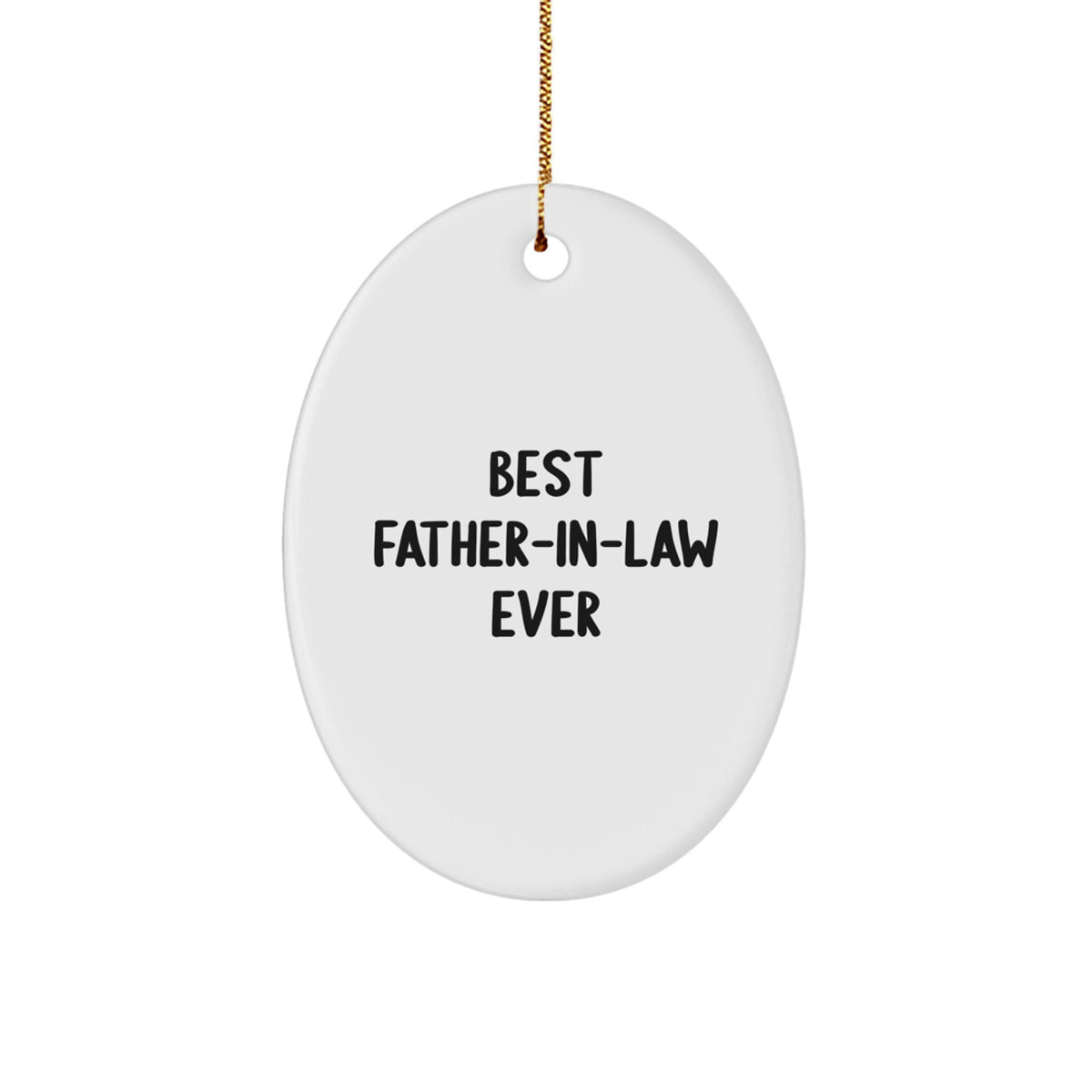 Christmas Gift A Surprise Father-in-law Ornament – Best Father-in-law - Image 1