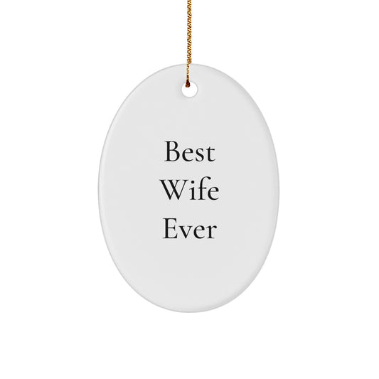 Favorite Wife Christmas Ornament for a Sister Gift - Image 1