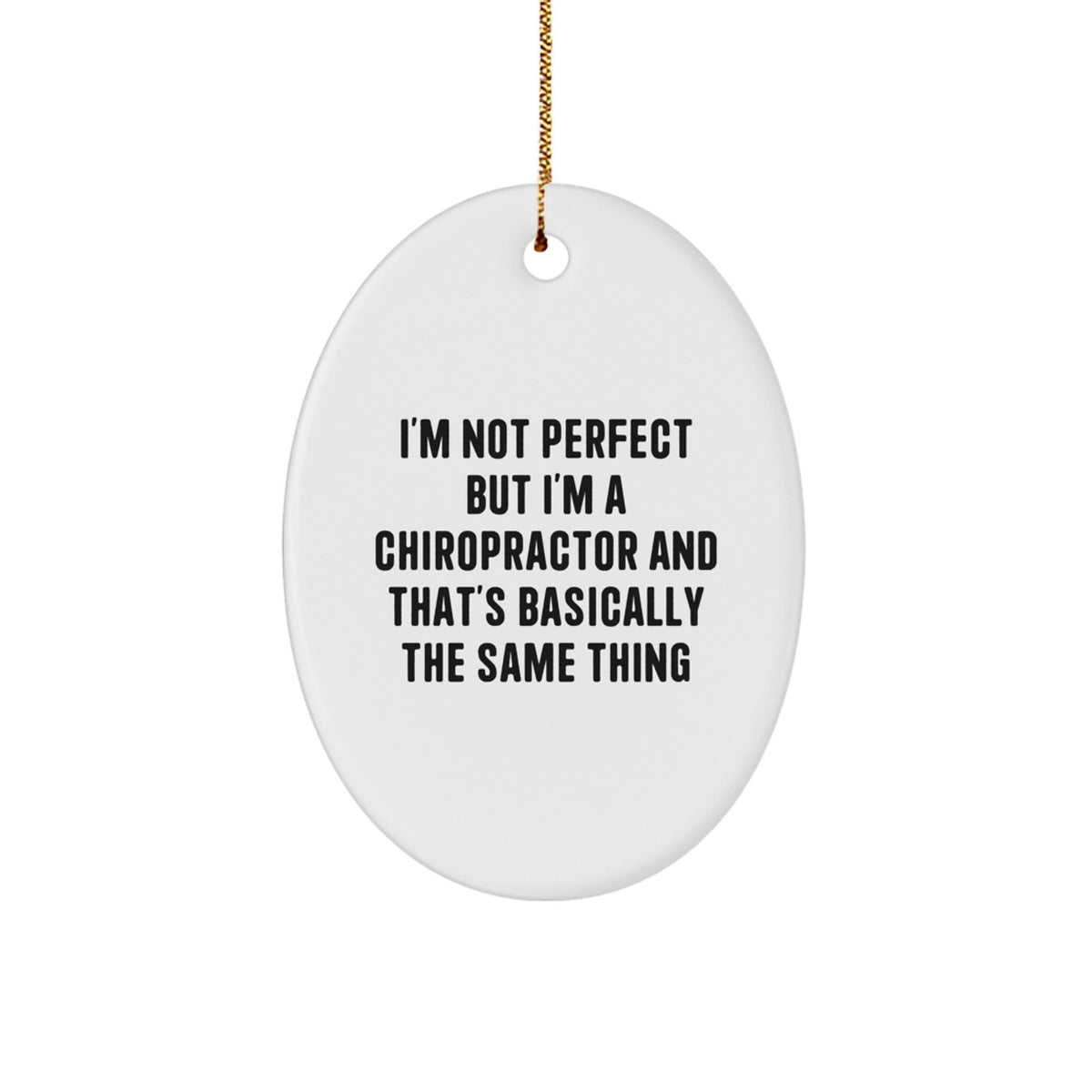 Christmas Gift Lighthearted Chiropractor Ornament for Teens - Surprise - Image 1