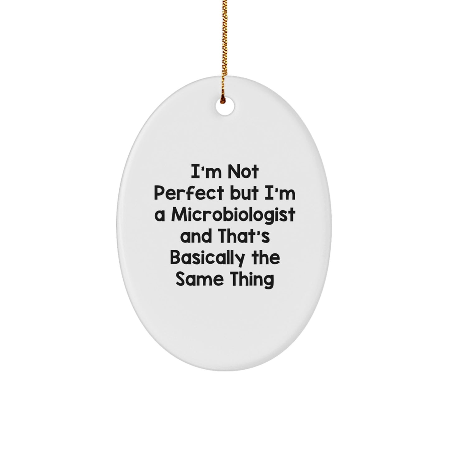 Microbiologist Christmas Ornament for Family Treasure Gift - Image 1