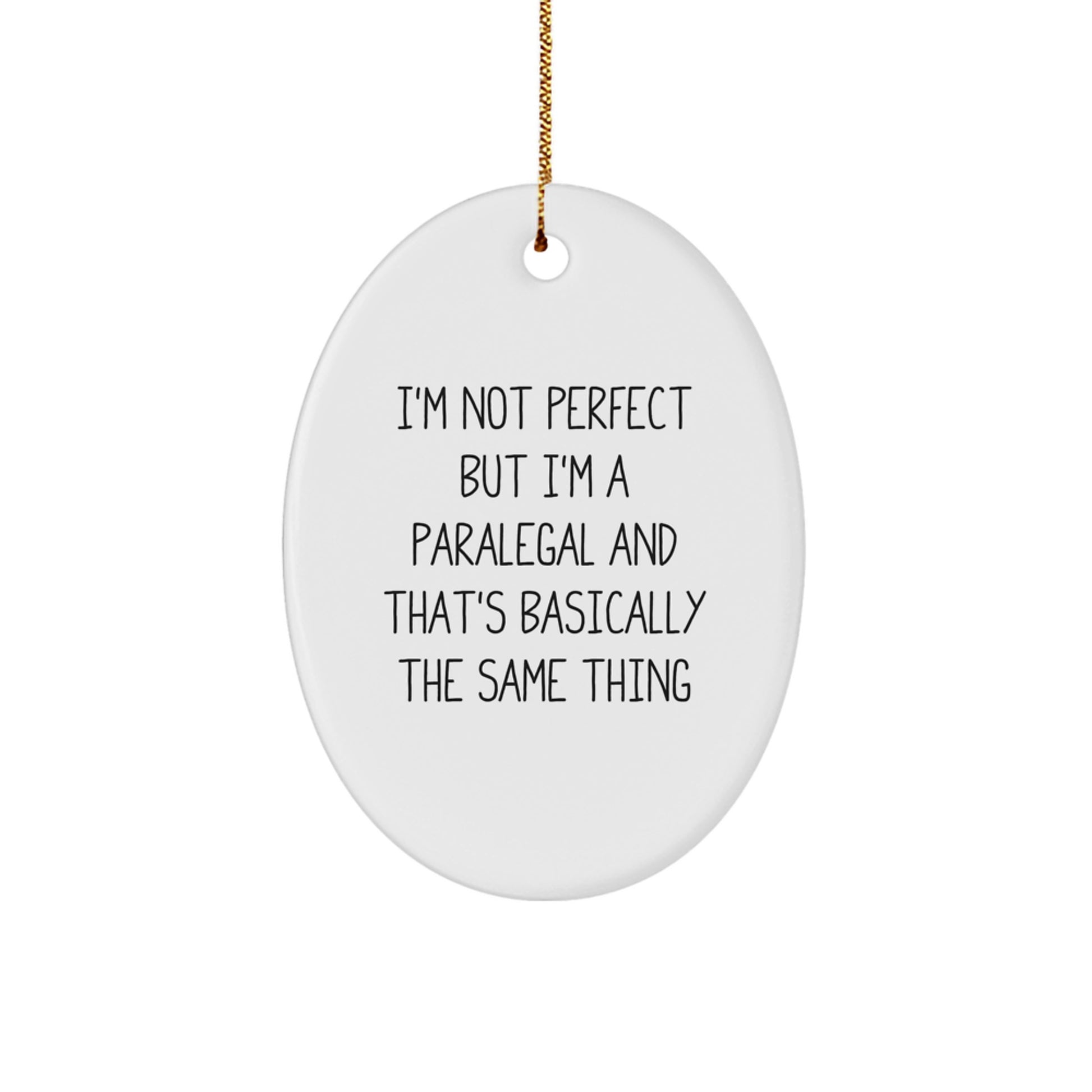 Favorite Paralegal Christmas Ornament Gift for Kids Bright Keepsake - Image 1