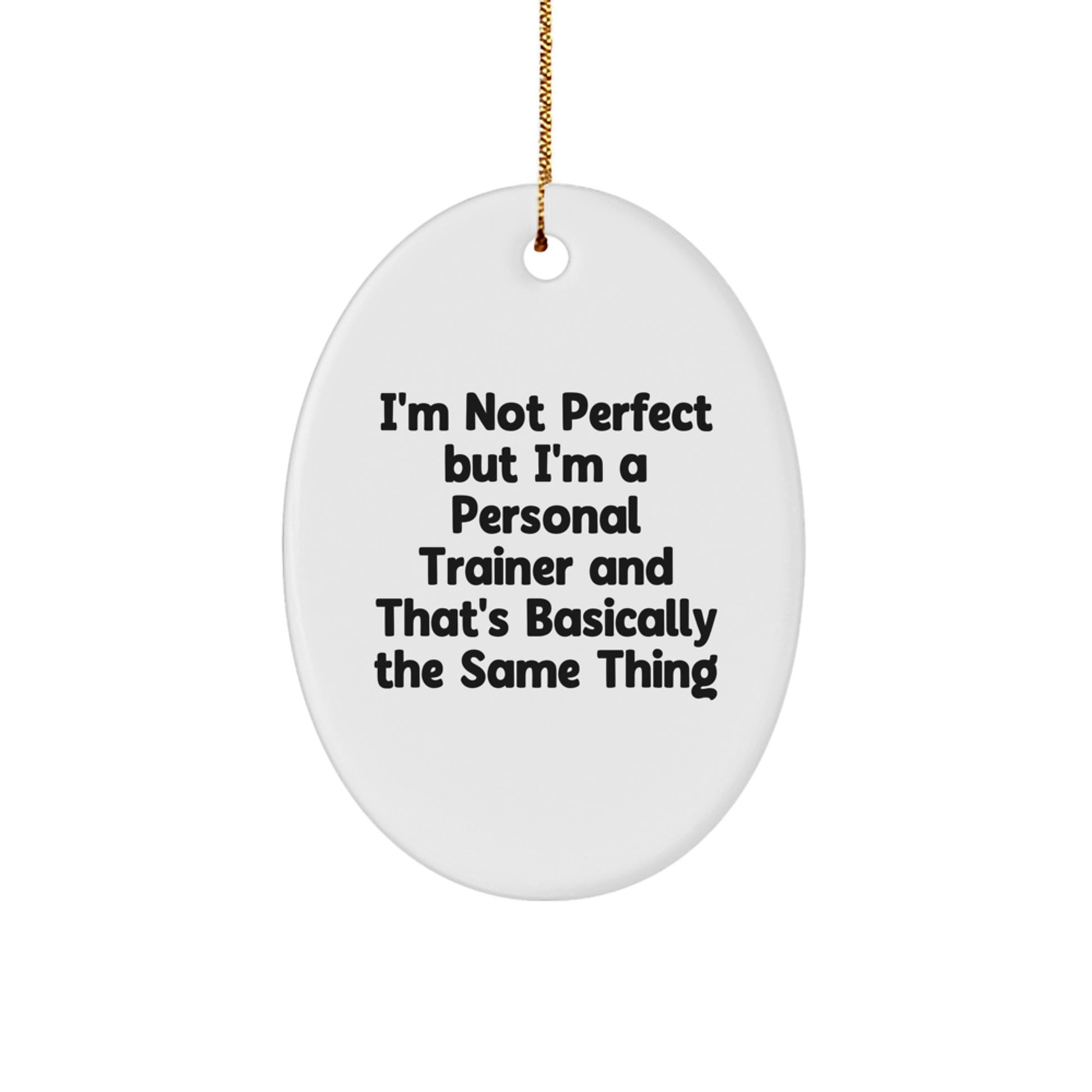 Personal Trainer Christmas Ornament for Coworkers Idea Gift - Image 1